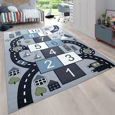 Kinderteppich Spielen Teppich Grau Blau Hupfburg Street Design Kinderteppich Teppich Kinderzimmer Teppich Kinderzimmer Junge Kinder Zimmer