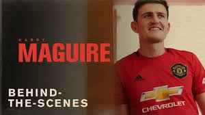 #ok this is the funniest thing #i have to share with the group #it isnt real but god if it was #donny van de beek #harry maguire #manchester united #football #my og post. Harry Maguire S First Day At Manchester United Behind The Scenes Youtube