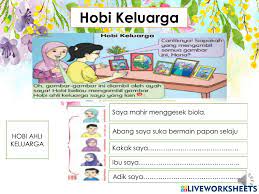 Dipersalahkan telah membunuh atau mencoba membunuh atau menganiaya berat pada pewaris; Hobi Keluarga Interactive Worksheet