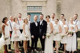 La robe de demoiselle d'honneur maysange. Mariage Champetre Chic En Vendee L Atelier Wedding