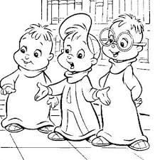 Schone Malvorlage Alvin Und Die Chipmunks Auf Kids N Fun De In 2020 Alvin Und Die Chipmunks Lustige Malvorlagen Kostenlose Ausmalbilder