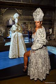 Rihanna at the met gala. Rihanna At The 2018 Met Gala Photos Popsugar Celebrity