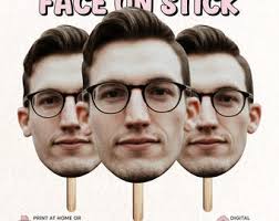 Personalized Graduation Face Centerpieces, Face