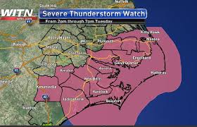 A severe thunderstorm watch has been issued for barnstable, bristol, dukes, nantucket, norfolk, plymouth and suffolk counties until 8 p.m. First Alert Severe Thunderstorm Watch Issued Until 7pm