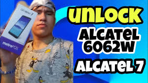 Unlock code for alcatel ot510a imei: Unlock Alcatel 6062w Alcatel 7 2020 Youtube