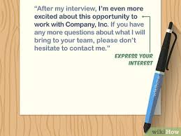 It can easily be adapted for other job interviews. How To Write An Interview Thank You Note With Examples