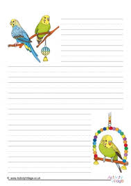 Personalised letter writing paper sets. Pet Animal Writing Paper