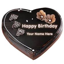 Half Kg Chocolate Heart Shape Birthday Cake Print Your Name On Chocolate Heart Cake Online Free In 2020 Chocolate Heart Cakes Chocolate Hearts Cake Online