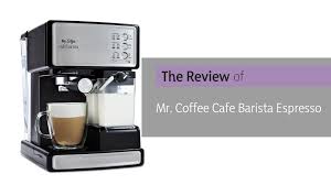 Coffee® iced™ coffee maker makes it simple to create refreshing iced coffee in minutes at home. Mr Coffee Cafe Barista Review 2021 Best Espresso Machines