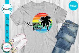 Download Vintage Summer Vibes Graphic By All About Svg Creative Fabrica SVG Cut Files