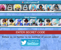 Dragon ball fusion generator is a fun mini game that allows to create interesting (and ridiculous) fusions between characters from the dragon ball world. Dbz Fusion Generator On Twitter Limited Public Ssj4 Transformation Early Access Release In Response To Our Recent Poll We Have Added A New Secret Code Button Below The Generator Enter The