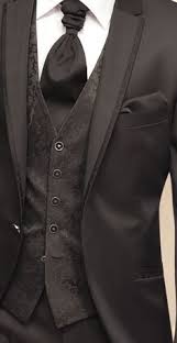 Hochzeitsweste Von Wilvorst Schwarzbraun Fantasie Jacquard Slimline Hochzeitsweste Hochzeitsanzuge Manner Schwarzer Anzug Hochzeit