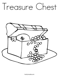 Coloring pages are an actually great approach to inhabit your children on a prolonged car trip or airline. Treasure Chest Coloring Page Twisty Noodle