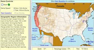 Drag the state to its correct location! Interactive Map Of United States Geographic Regions Of United States Game Sheppard Software Interactive Maps