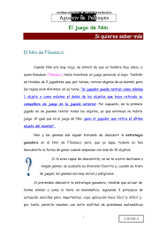 Cualquier cambio en nuestra vida, es como comenzar a jugar a un nuevo juego, porque también tiene algunas reglas muy simples, y es importante conocerlas para poder ganar ¿quieres. El Juego De Nim Si Quieres Saber Mas