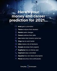 2021 Career And Money Horoscope Money Horoscope Horoscope Today Horoscope