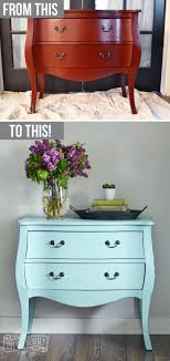 How To Paint A Piece Of Furniture In 3 Hours Shopping The Brick S Tent Sale For Home Decor Deals The Diy Mommy Painted Furniture Furniture Repurposed Furniture