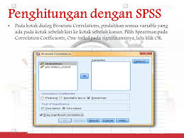 Yang ane gunain sebagai contoh untuk uji statistiknya ane akan menggunkan data yg bersifat kategorik ,examp: Korelasi Rank Spearman Ppt Download