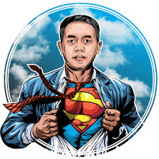 Kamu bisa lihat video di bawah ini untuk mengetahui proses pembuatannya. Karikatur Superhero Pigura Kaca Superhero Kartun Vector Wajah Kado Ultah Kado Unik Shopee Indonesia