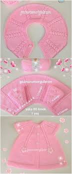 Tam 12 Adet Orgu Bebek Yelek Modeli Resimli Anlatimli Yapilisi Baby Knitting Patterns Bebek Yelek Bebek