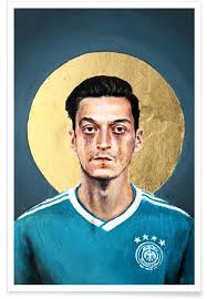 Head over to the apple app store and check out my high score challenge! Football Icon Mesut Ozil Poster Juniqe
