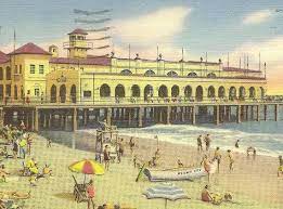 Music Pier And Bathing Beach Ocean City New Jersey 1957 Etsy Ocean City Ocean City Nj Ocean