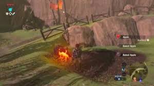 Early on in the game, you may run into one or two campsites with their own fireplaces. Zelda Breath Of The Wild Cooking Food Without A Pot Youtube