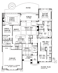 Ranch floor plans often combine living and dining areas into one, with a hallway that leads to the family room and bedrooms in the opposite wing. Don Gardner House Plans New Home Plans Donald A Gardner Architects