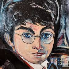 Harry Potter Oil Painting