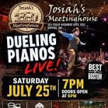 DUELING PIANOS LIVE AT JOSIAH'S MEETINGHOUSE!