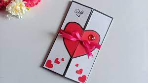 Plus, there's even instructions for how to make an equally delightful envelope. Beautiful Handmade Valentine S Day Card Idea Diy Greeting Cards For Valentine S Day Card Youtube