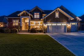 Pervenche Lane Exterior Main Utah Home Builders Craftsman House Plans Custom Home Builders