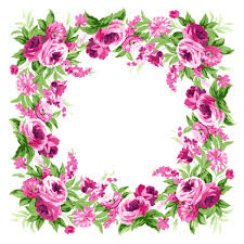 Cornice con bellissimo vaso di fiori. Rose In Png Per La Tua Grafica Fiori Cornici E Composizioni Floreali Per Photoshop E Psp