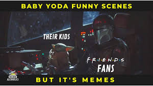 Most memes disappear as quickly as they blast through our timelines for 15 seconds of internet fame. Baby Yoda Funny Scenes Moments But It S Memes Part 1 Screen Alcoholics Youtube