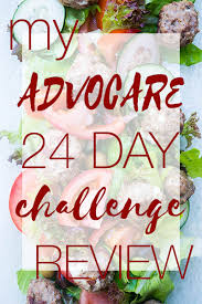my advocare 24 day challenge experience