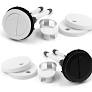 Round toilet push button from decina.com.au