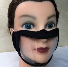 Transparent Face Mask With Plastic Shield More Protect Than Fabric Only Mask See Your Face Washable Reusable Ideal For Gifts Easy Face Mask Diy Face Shield Masks Mouth Mask Fashion