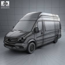 3d Mercedes Benz Sprinter Panel Benz Sprinter Sprinter Passenger Van Sprinter