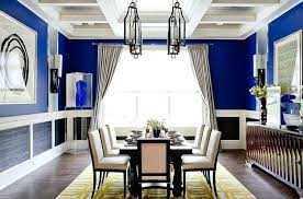 Royal Blue Living Room View In Gallery Fabulous Dining Room In Captivating Royal Blue Design Miller Interior Dining Room Blue Blue Living Room Decor Blue Rooms