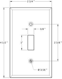 Image Result For Light Switch Plate Dimensions Switch Plates Light Switch Plates Light Switch Covers