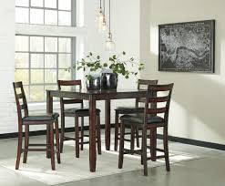 Ashley Furniture Signature Design Coviar Counter Height Dining Room Table Counter Height Dining Room Tables Counter Height Dining Table Set Dining Room Design
