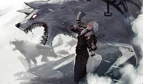 ratatatat74, white hair, artwork, anime | 1400x822 Wallpaper - wallhaven.cc