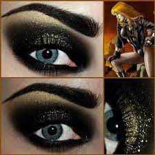 The Black Canary eyes | Makeup, Halloween makeup inspiration, Black canary