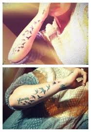 Demi lovato has over 23 tattoos and the meaning behind each is just beautiful. Tattoo Bird Demi Lovato 28 Best Ideas Demi Lovato Tattoos Forearm Tattoos Arm Tattoo