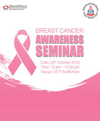Mri (magnetic resonance imaging), ultrasound, and clinical breast exams are also used to detect breast cancer, but not as routine screening tools. Breast Cancer Awareness Seminar University Of Central Punjab