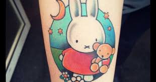 scumbekkers tattoo nijntje body mods miffy tatto