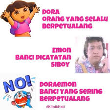 Pin Oleh Devinbageur Di Wkwkwk Lucu Doraemon Orang