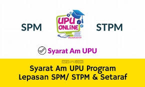 Syarat kemasukan universiti lepasan stam. Syarat Am Upu Program Lepasan Spm Stpm Setaraf Info Upu