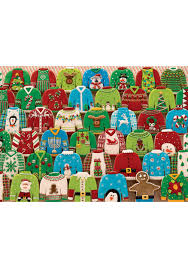 Cobble hill puzzles cobble hill farm 1000 piece jigsaw puzzle. Ugly Xmas Sweaters Cobble Hill 1000 Piece Puzzle