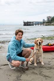 Blind B.C. man plans to swim Georgia Strait for charity